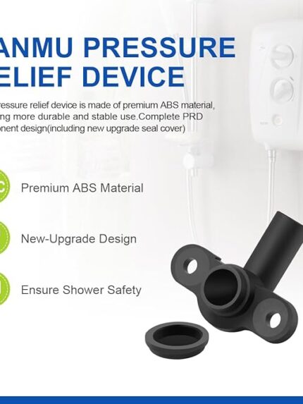 2-Pack Pressure Relief Valve Compatible with Triton T80 Shower
