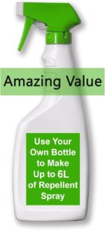 Makes 6 Litres of Insect & Bug Repellent Spray. Home, Garden, Plants, Flowers & Crops. Tried & Trusted Humane Natural Blend of Eucalyptus, Peppermint, Rosemary, Thyme, Citronella, Sage & Lavender Oil. - Image 7
