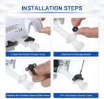 2-Pack Pressure Relief Valve Compatible with Triton T80 Shower