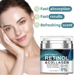ANTI AGEING FACE CREAM 50ML RETINOL COLLAGEN HYALURONIC ANTI WRINKLE HAND CREAM - Image 4