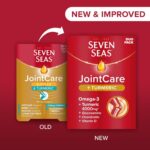 Seven Seas JointCare + Turmeric, with Omega-3, Glucosamine, Chondroitin, Vitamins C and D, Manganese and Zinc, Food Supplements, 30-Day Pack - Image 4