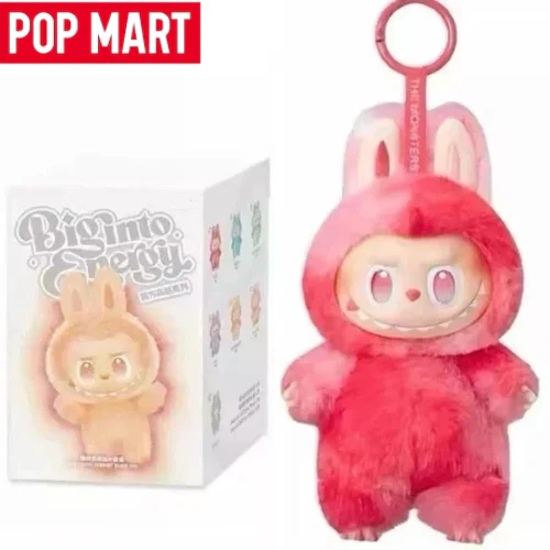 Pop Mart Labubu V3 Plush Dolls & Keychains – Big Into Energy Series - Image 2