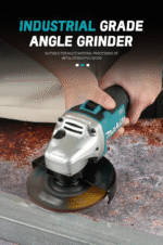 Genuine Makita DGA504 18V 125mm Brushless Lithium Electric Angle Grinder Rechargeable Polishing Machine Cutting Machine High Power - Image 2