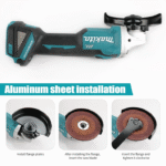 Genuine Makita DGA504 18V 125mm Brushless Lithium Electric Angle Grinder Rechargeable Polishing Machine Cutting Machine High Power - Image 5