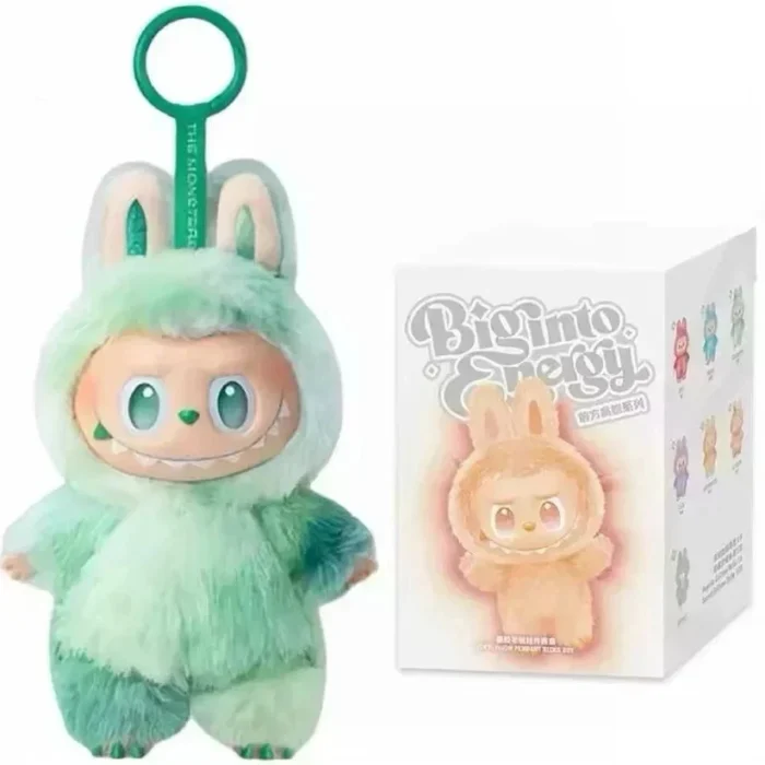 Pop Mart Labubu V3 Plush Dolls & Keychains – Big Into Energy Series - Image 4