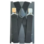 MENS XXL 50MM WIDE HEAVY DUTY X SHAPE BRACES ELASTIC SUSPENDERS TROUSER CLIPS UK - Image 16