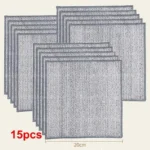 5-20PCS Multipurpose Wire Dishwashing Rags For Wet & Dry Cleaner Dish Cloths UK - Image 13