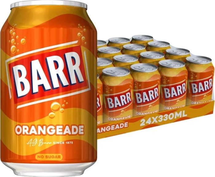 BARR since 1875, 24 pack Fizzy Drink Cans, No Sugar, 24 x 330 ML UK you choose - Image 8
