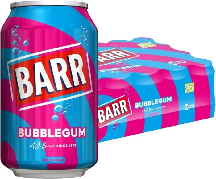 BARR since 1875, 24 pack Fizzy Drink Cans, No Sugar, 24 x 330 ML UK you choose - Image 6