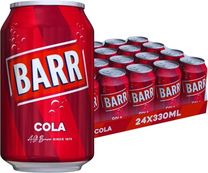 BARR since 1875, 24 pack Fizzy Drink Cans, No Sugar, 24 x 330 ML UK you choose - Image 4