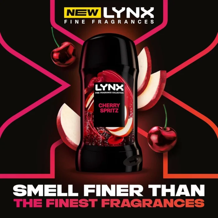 Lynx Fine Fragrance Collection Blue Lavender Cherry Spritz Deodorant Stick 50 ml - Image 11