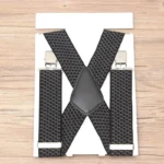 MENS XXL 50MM WIDE HEAVY DUTY X SHAPE BRACES ELASTIC SUSPENDERS TROUSER CLIPS UK - Image 14