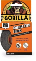Gorilla Tape Black Extra Strong Tough Grip Water Resistant UV Heavy Duty 9m UK - Image 2