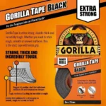 Gorilla Tape Black Extra Strong Tough Grip Water Resistant UV Heavy Duty 9m UK - Image 4
