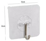 VDL 1~100 Self Adhesive Hook Strong Sticky Hooks Heavy Duty Wall Seamless Hook - Image 14