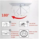 VDL 1~100 Self Adhesive Hook Strong Sticky Hooks Heavy Duty Wall Seamless Hook - Image 10
